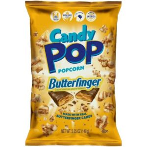 Candy Pop Butterfinger Popcorn 12x 149G