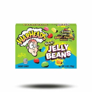 Warheads Sour Jelly Beans 12x 113g