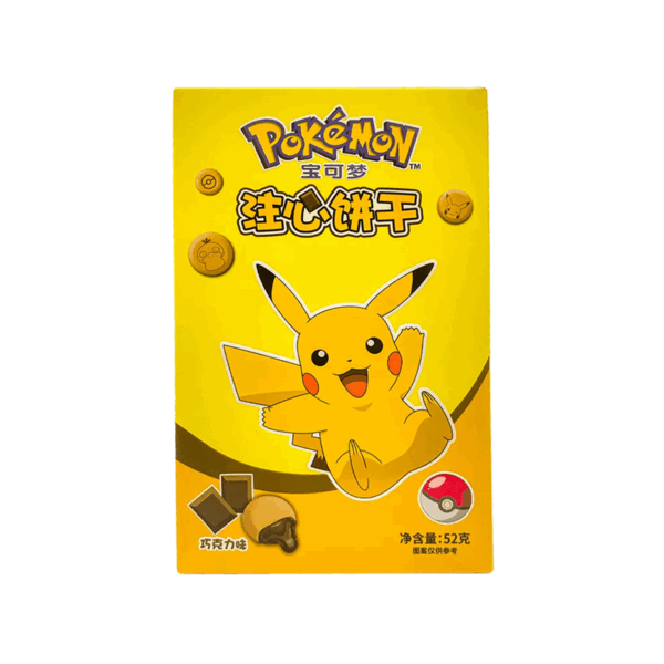 POKEMON COOKIES CHOCOLATE FLAVOR 12x 52G