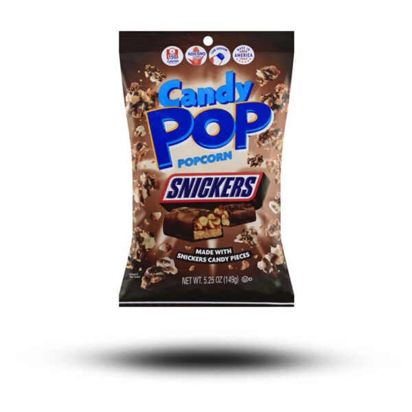 Candy Pop Popcorn Snickers 12x 149g
