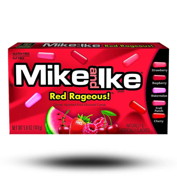 Mike & Ike Red Rageous 12x120g