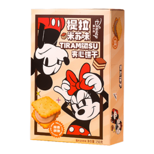 Disney Sandwich Cookie Tiramisu Flavour 24x150g