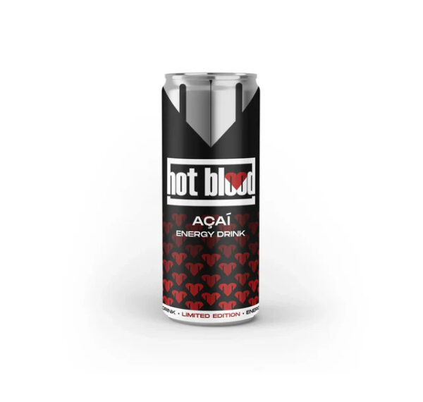 Hot Blood Energy Acai 24x 250ml (inkl. Pfand)