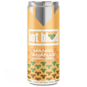 Hot Blood Energy Mango Ananas 24x 250ml (inkl. Pfand)