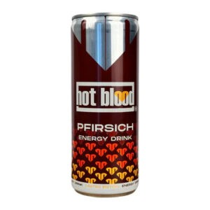 Hot Blood Energy Peach 24x250ml (inkl Pfand)