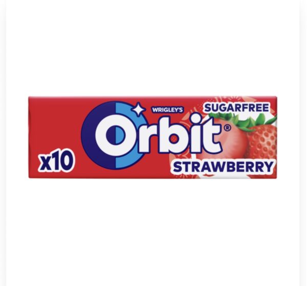 Orbit Strawberry Gum ×30