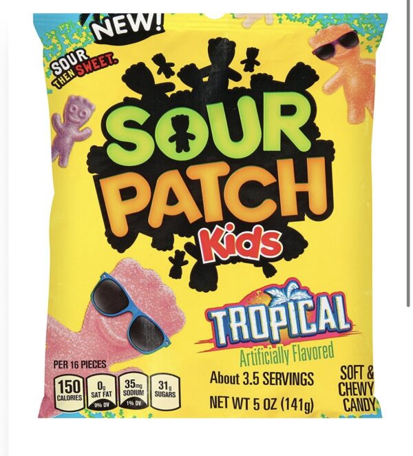 Sour Patch Tropical 12x102g
