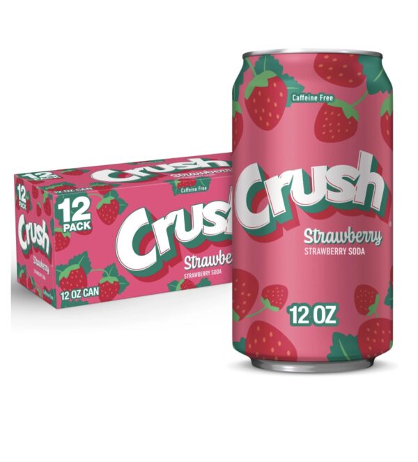 Crush Strawberry Soda 12x355ml (inkl. Pfand)