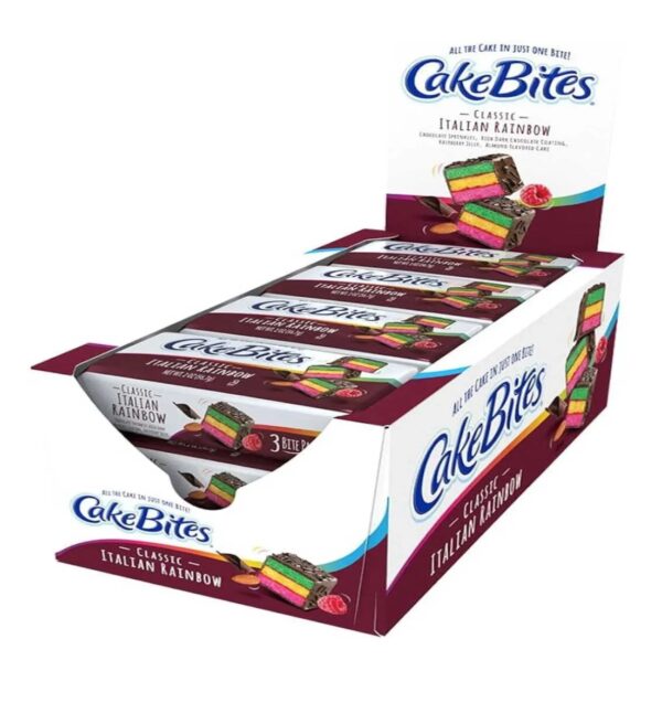 Cake Bites Italian Rainbow 12x50g