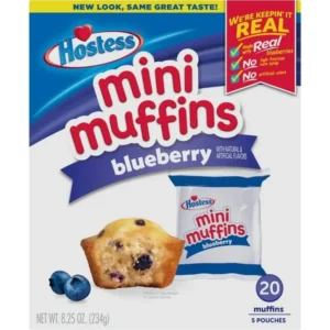 Hostess - Mini Muffins "Blueberry" 6x 234 g