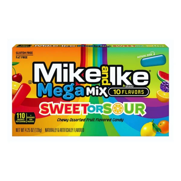Mike & Ike Sweet or Sour 12x120g