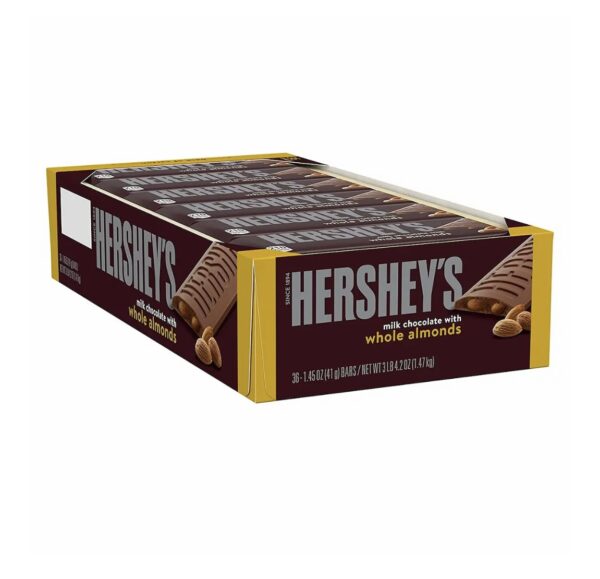 Hershey's Milk Chocolate Bar with Almond 24x40g