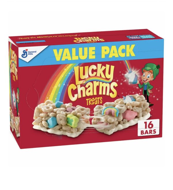 Lucky Charms Cereal Treat Bars King Size - 12x48g