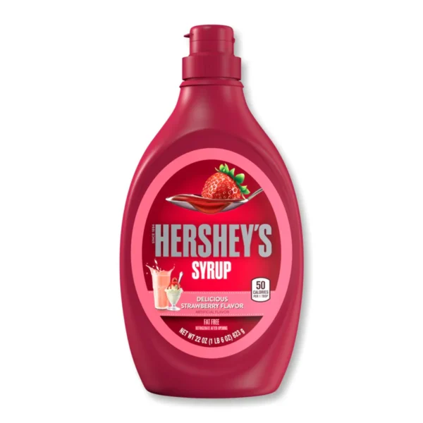 Hershey's Strawberry Syrup Bottle 12x623g