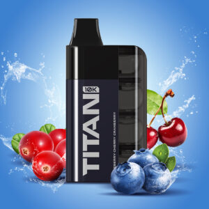 Titan 10K Vape Pods BLUEBERRY CHERRY CRANBERRY 1×5 Stk.