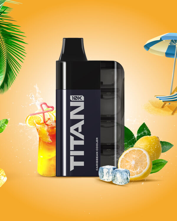 Titan 10K Vape Pods CARIBBEAN COOLER 1×5 Stk.