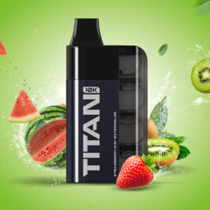 Titan 10K Vape Pods STRAWBERRY KIWI WATERMELON 1×5 Stk.