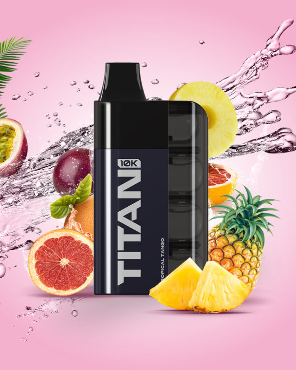 Titan 10K Vape Pods TROPICAL TANGO 1×5 Stk.