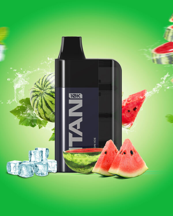 Titan 10K Vape Pods WATERMELON ICE 1×5 Stk.