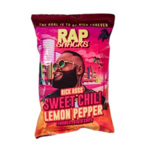 Rap Snacks Rick Ross Sweet Chili Lemon Pepper Chips 12x71g