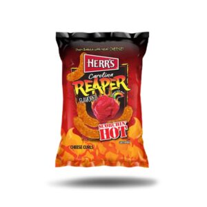 HERR´S CAROLINA REAPER CHEESE CURLS 12x 170G