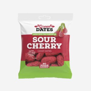 Green Dates ( Datteln) Sour Cherry 12x 90g