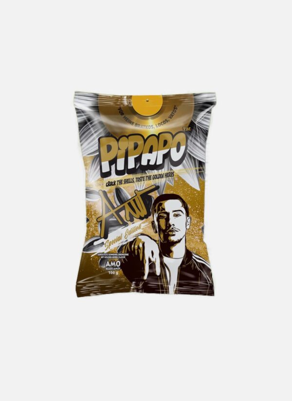 AMO´s | Pipapo Sonnenblumenkerne • Gold Edition • 30 x 100g •