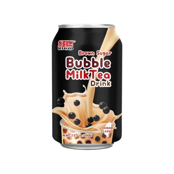Rico Bubble Milk Tea-Getränk Brown Sugar 24x 340ml