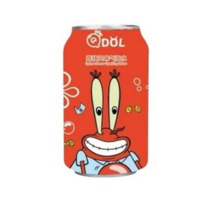 QDOL SPONGEBOB LYCHEE SPARKLING DRINK 24x 330ML
