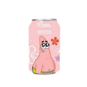 QDOL SPONGEBOB PEACH SPARKLING DRINK 24x 330ML