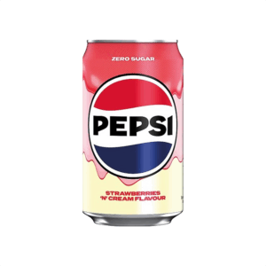 PEPSI ZERO SUGAR STRAWBERRIES & CREAM 24x330ML