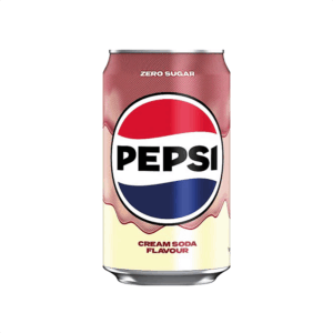 PEPSI ZERO SUGAR CREAM SODA 24x330ML