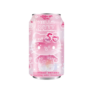 RAMUNE HELLO KITTY SPARKLING WATER STRAWBERRY DAIFUKU FLAVOR 24x330ML