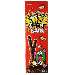 Sunyoung Popping Candy Choco Sticks 16x54g