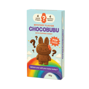 ChocoBubu Mytery Chocolate Flavor Popping Candy 12x80g