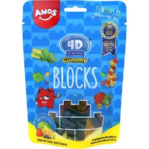 Amos 4D Gummy Blocks 12x72g