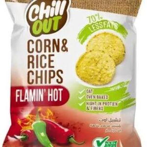 Chill Out Spicy Chili Oat Chips 15x50g