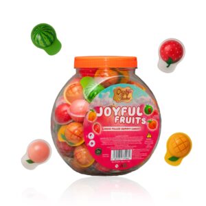 Candy Paradise Joyful Fruits Gummy Jar 50x10g