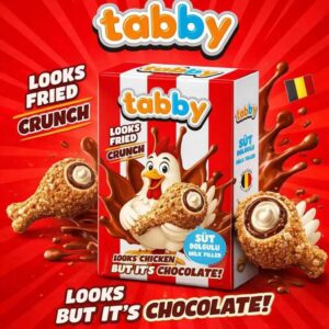Tabby Chicken Chocolate 24x50g