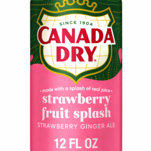 Canada Dry Strawberry Fruit Splash 12x355ml