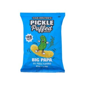 Van Holten's Pickle Puffed Snacks Big Papa 10x90g