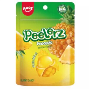 Amos Peelerz Gummy Pineapple 24x65g