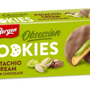 Bergen Obsession Pistachio Milk Choco 18x128g