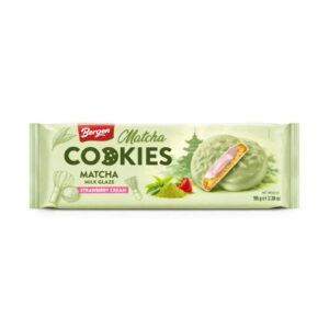 Bergen Matcha Cookies Strawberry Cream 30x96g